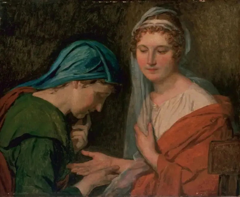 La Bonne Aventure - Jacques-Louis David image 1 copie peinte à la main à l’huile