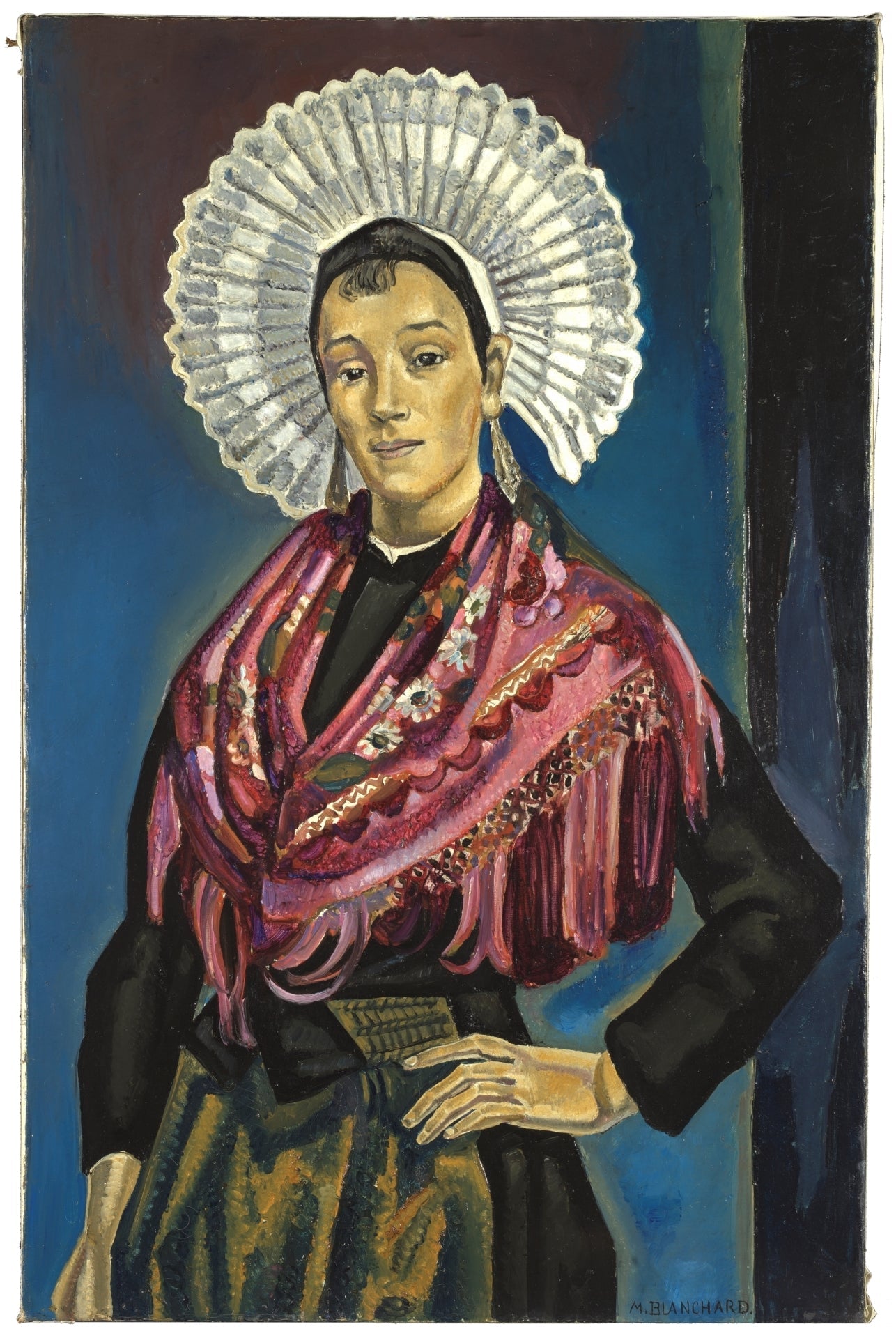La boulonnaise - María Blanchard image 1 copie peinte à la main à l’huile