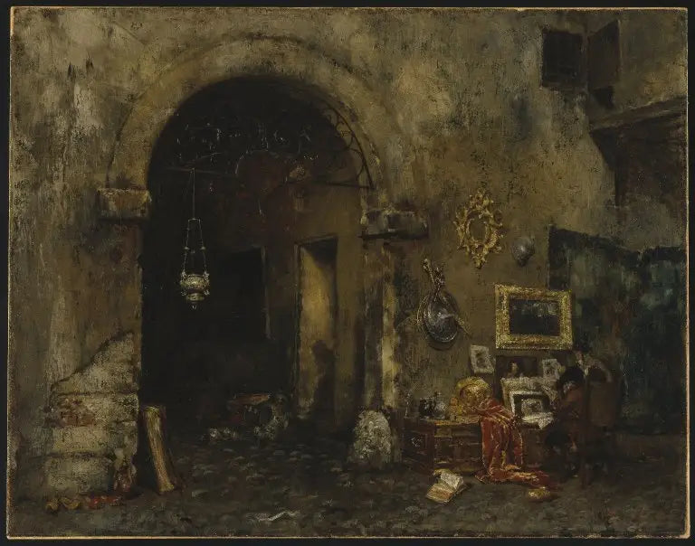 La boutique de l'antiquaire - William Merritt Chase
