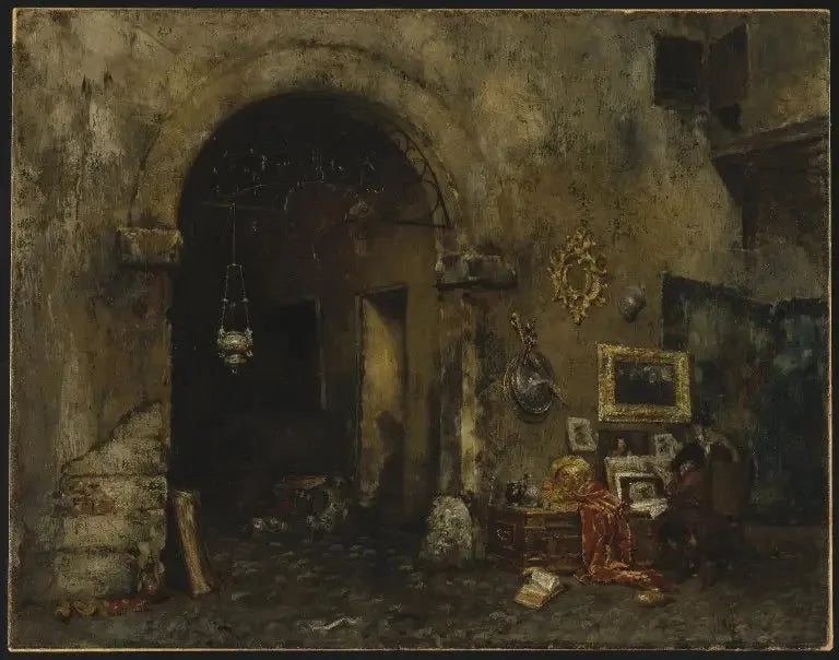 La boutique de l'antiquaire - William Merritt Chase