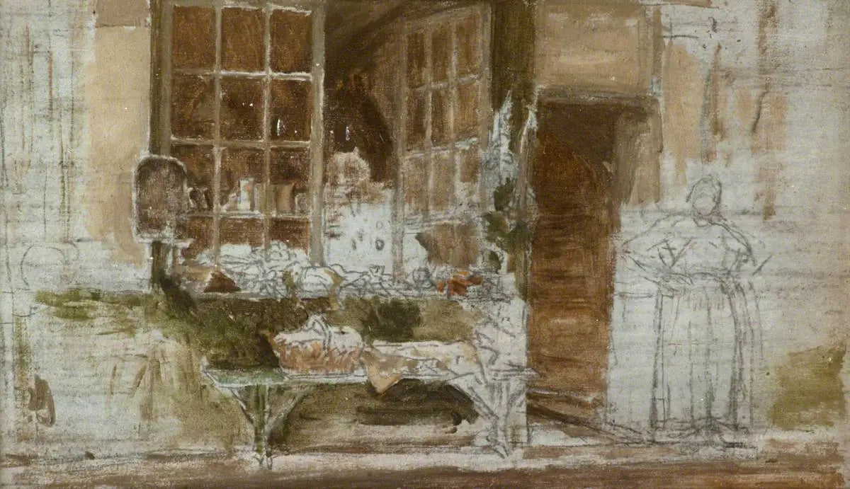 La Boutique du Primeur, Paris - James Abbott McNeill Whistler image 1 reproduction réalisée par Alpha Reproduction