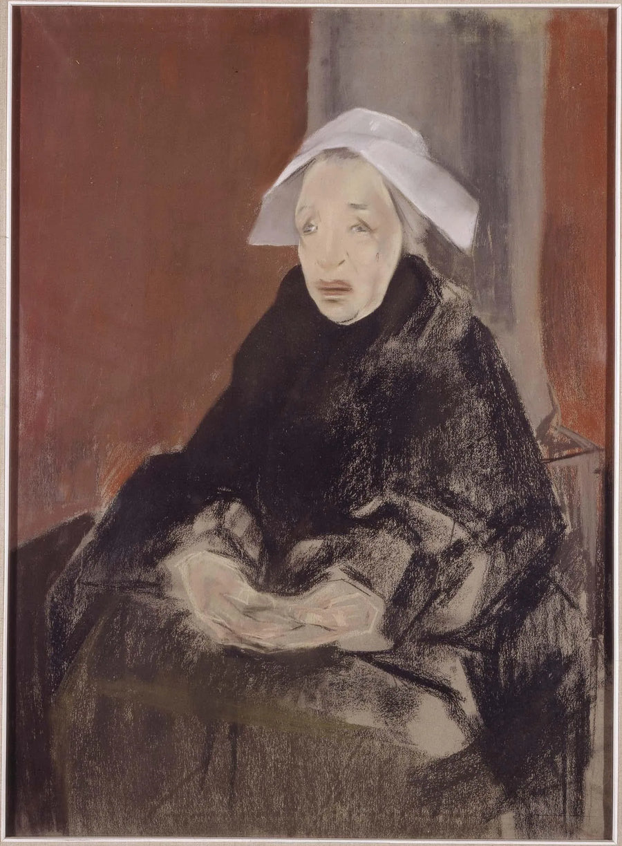 La Bretonne (Femme bretonne) - María Blanchard