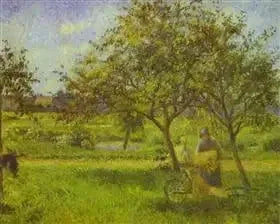La Brouette, bedeau - Camille Pissarro