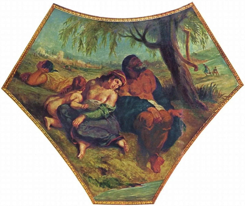 La Captivité à Babylone - Eugène Delacroix