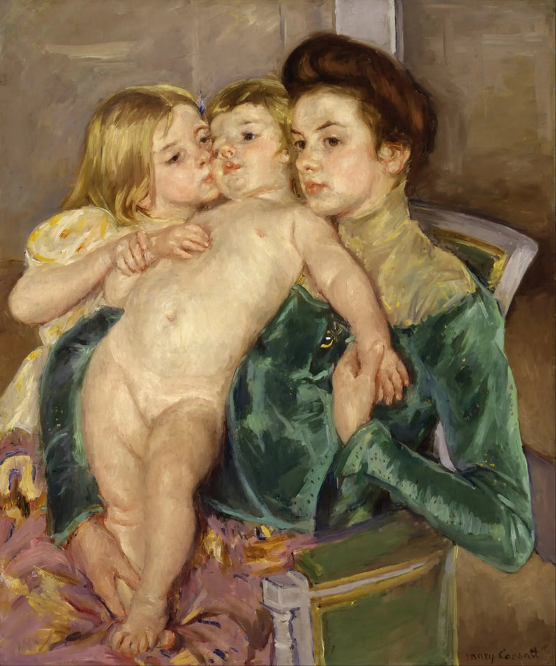 La Caresse - Mary Cassatt