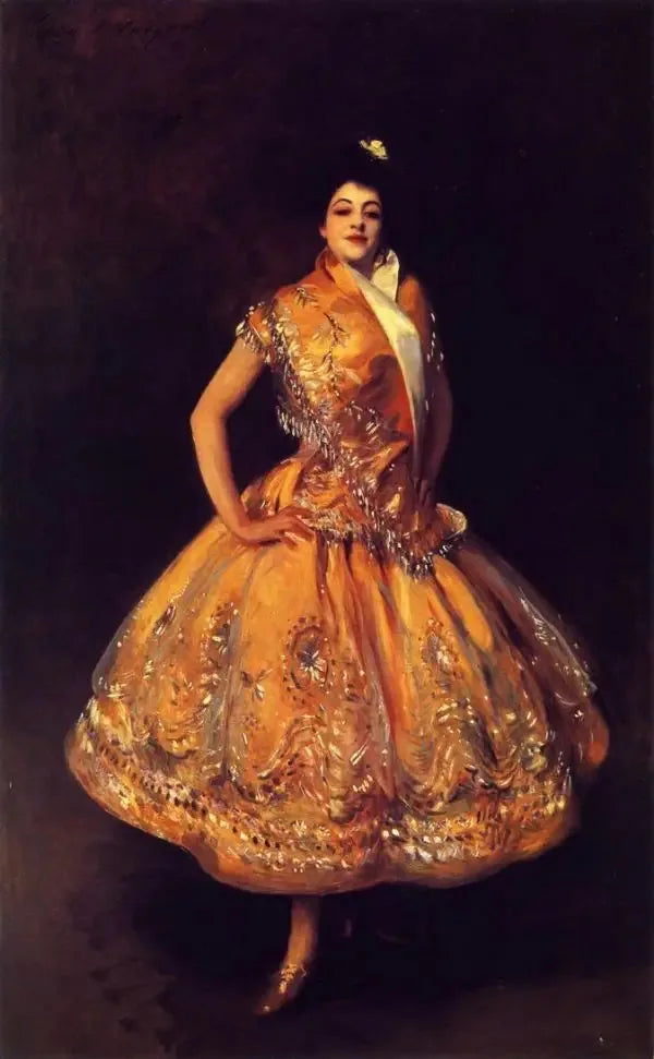 La Carmencita - John Singer Sargent image 1 tableau peint à l’huile sur toile