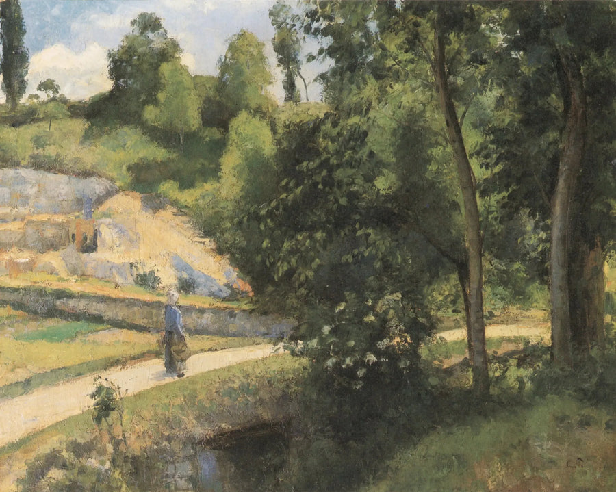La Carrière, Pontoise - Camille Pissarro