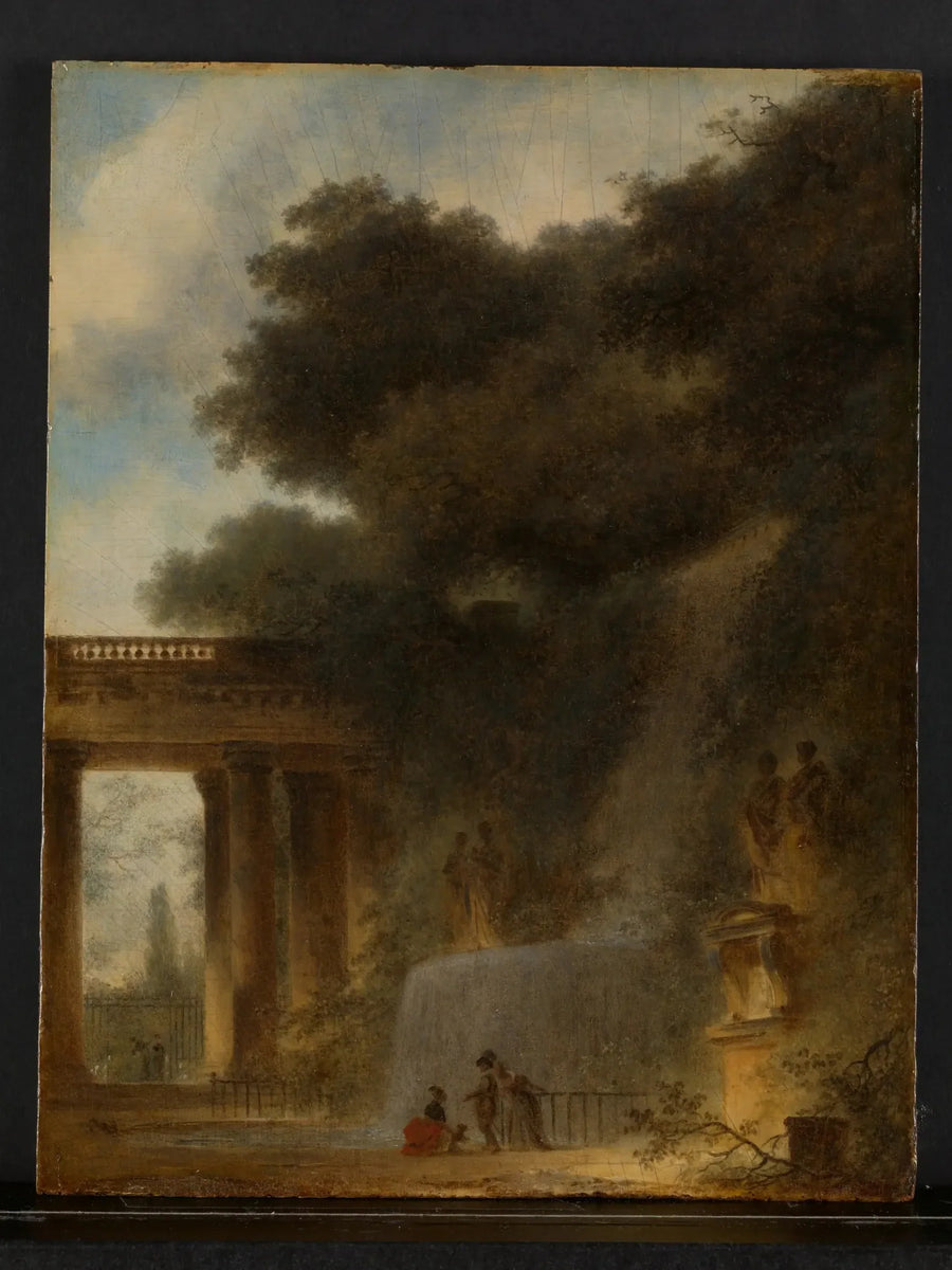 La Cascade - Jean-Honoré Fragonard