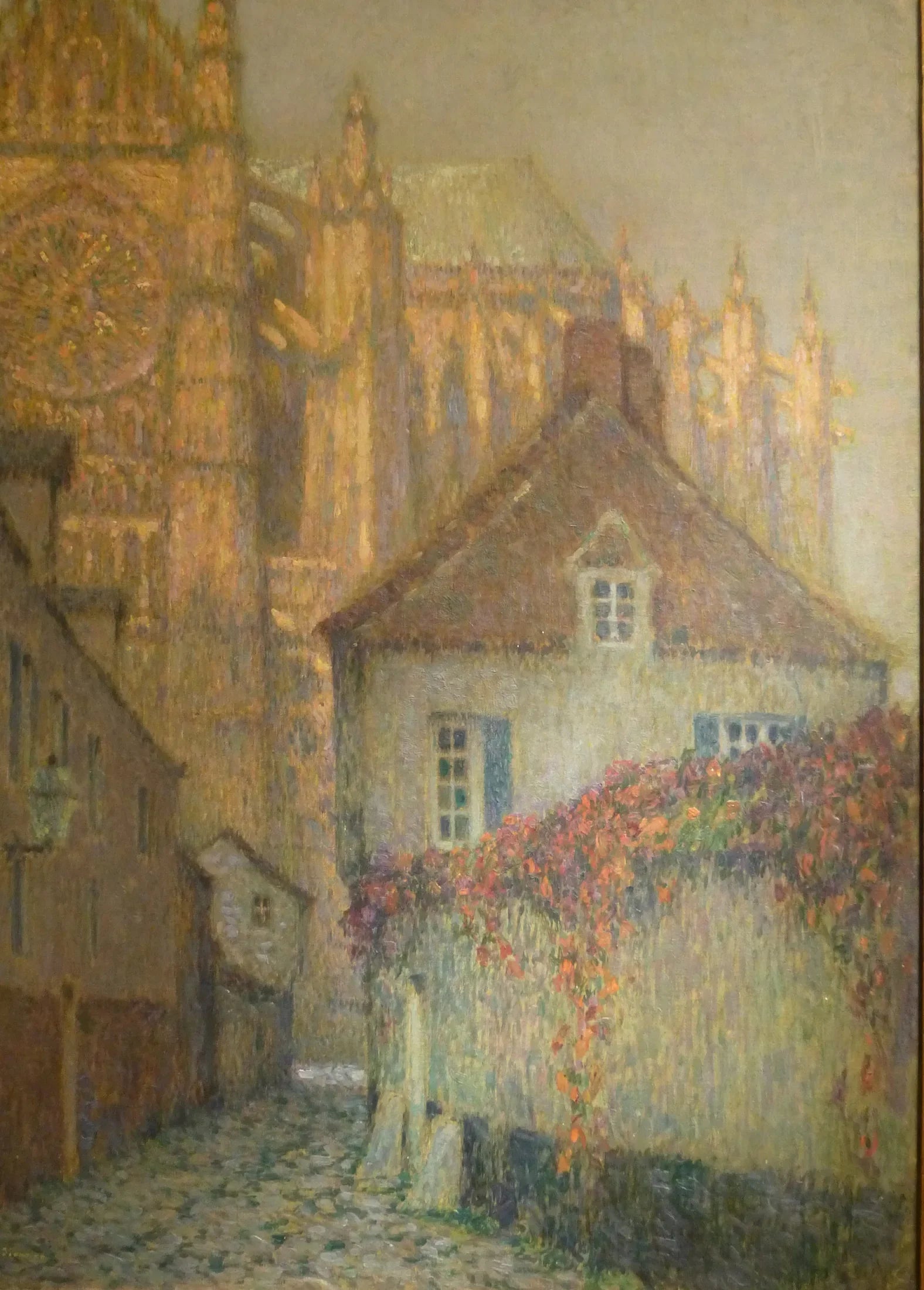 La Cathédrale de Beauvais - Henri Le Sidaner image 1 reproduction artisanale de tableau