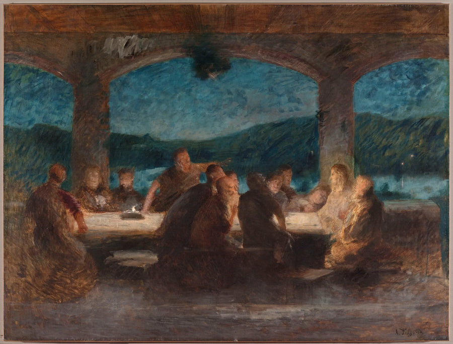 La Cène - Alexandre Falguière