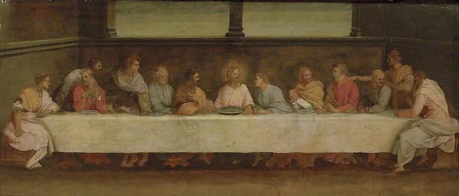 La Cène - Andrea del Sarto image 1 reproduction d’œuvre d’art à l’huile