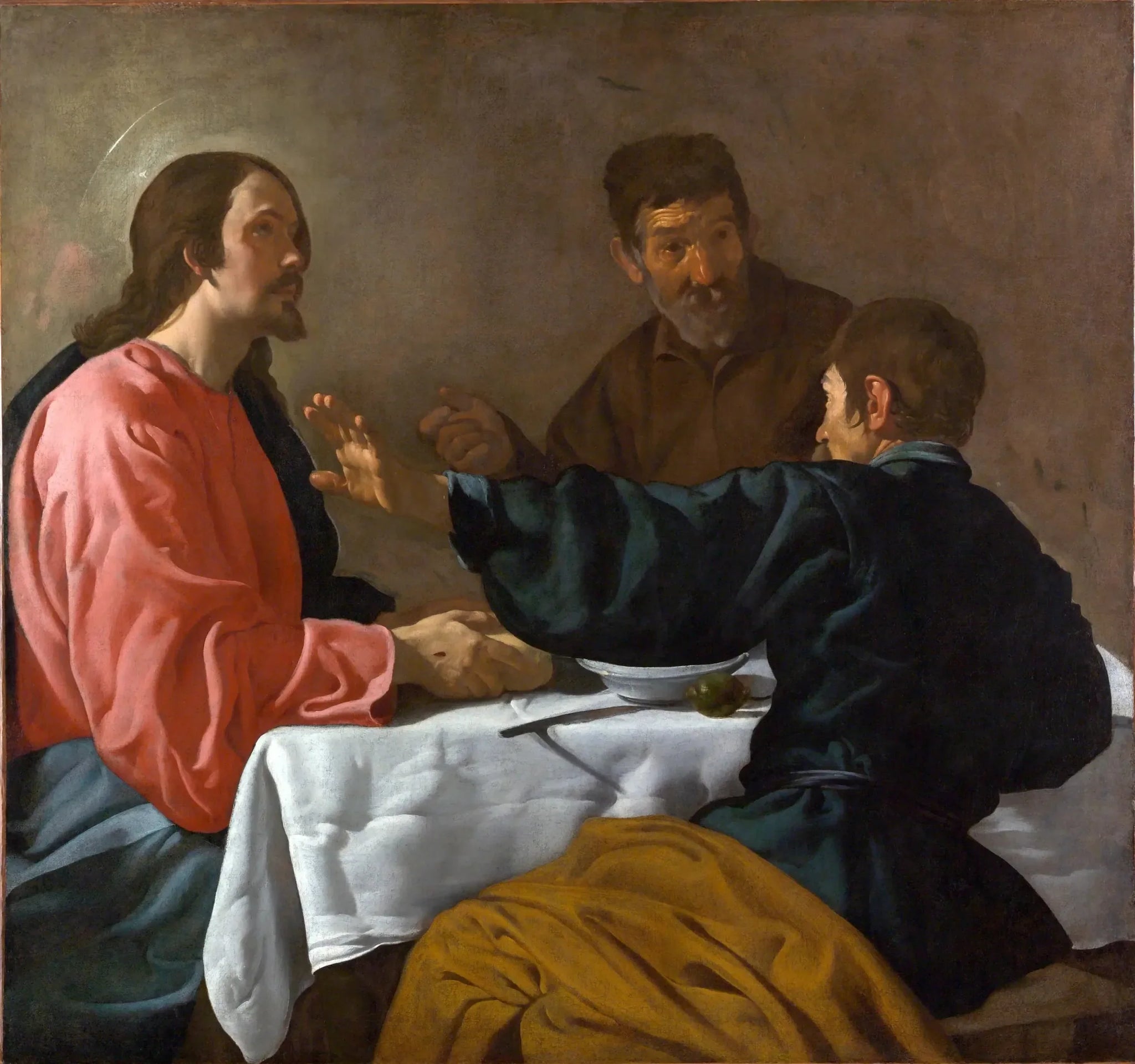 La Cène d'Emmaüs - Diego Velázquez image 1 reproduction d’œuvre d’art à l’huile