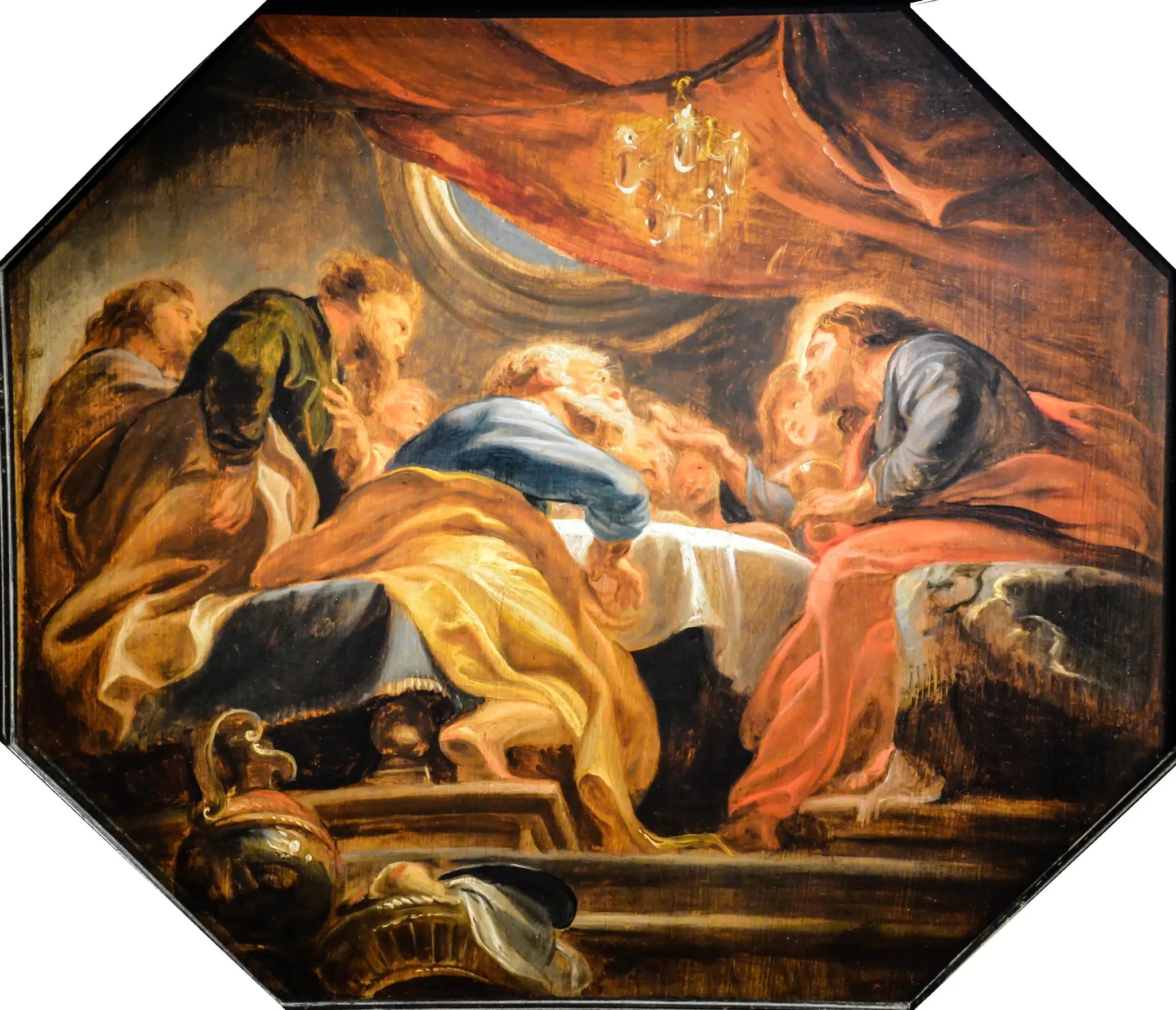 La Cène - Peter Paul Rubens image 1 reproduction réalisée par Alpha Reproduction