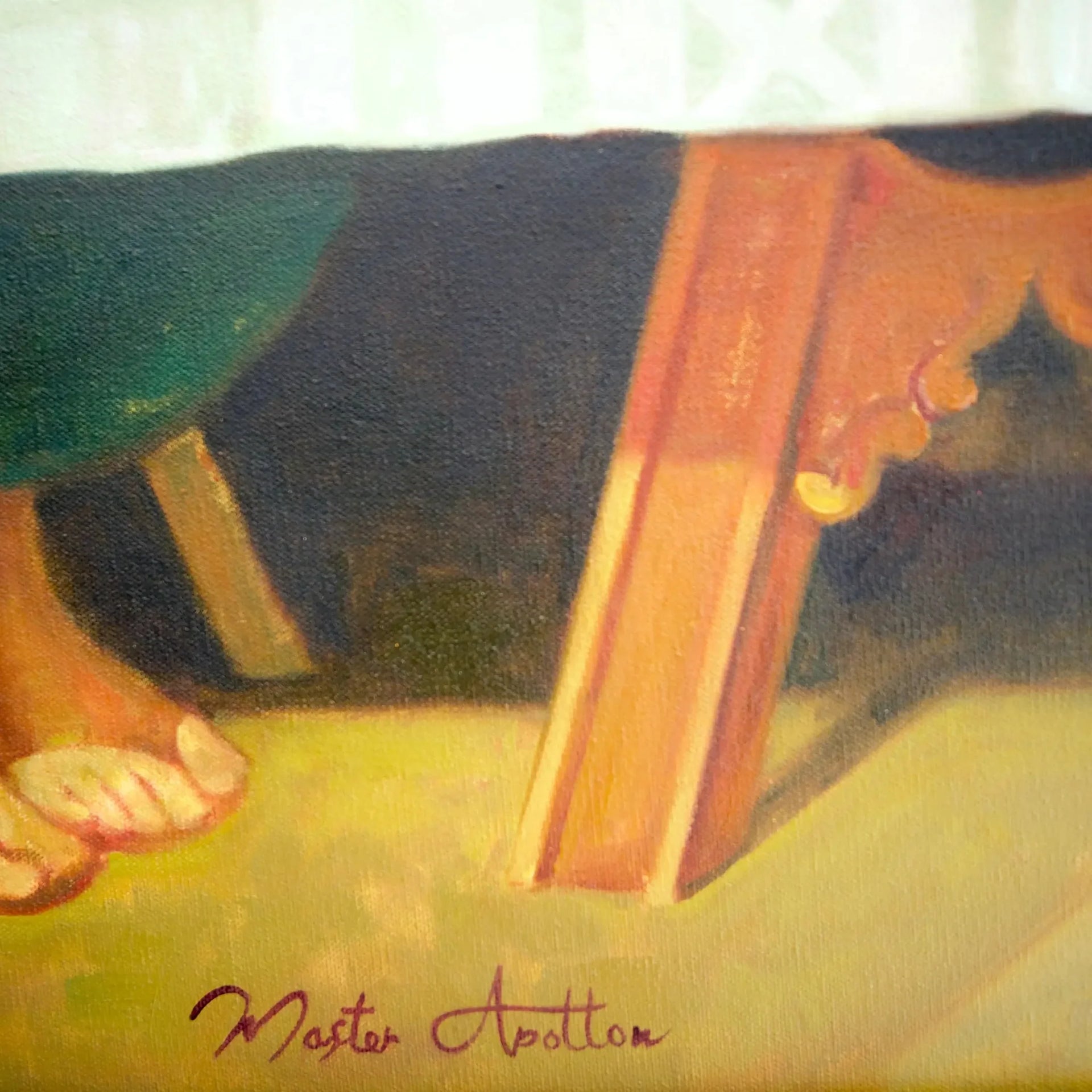 La Cène – Une réinterprétation du chef-d'œuvre de Léonard de Vinci par Master Apollon | 270 x 160 cm image 6 reproduction de peinture à l’huile