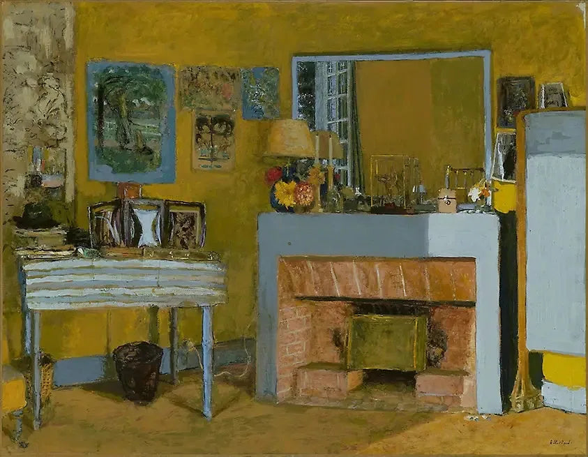 La chambre de Vuillard aux Clayes - Édouard Vuillard image 1 copie peinte à la main à l’huile