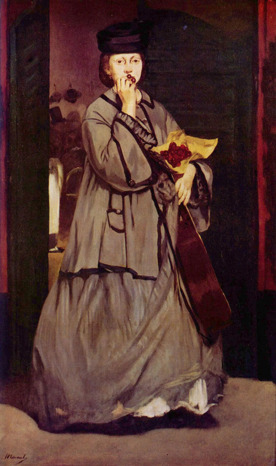 La Chanteuse de rue - Édouard Manet