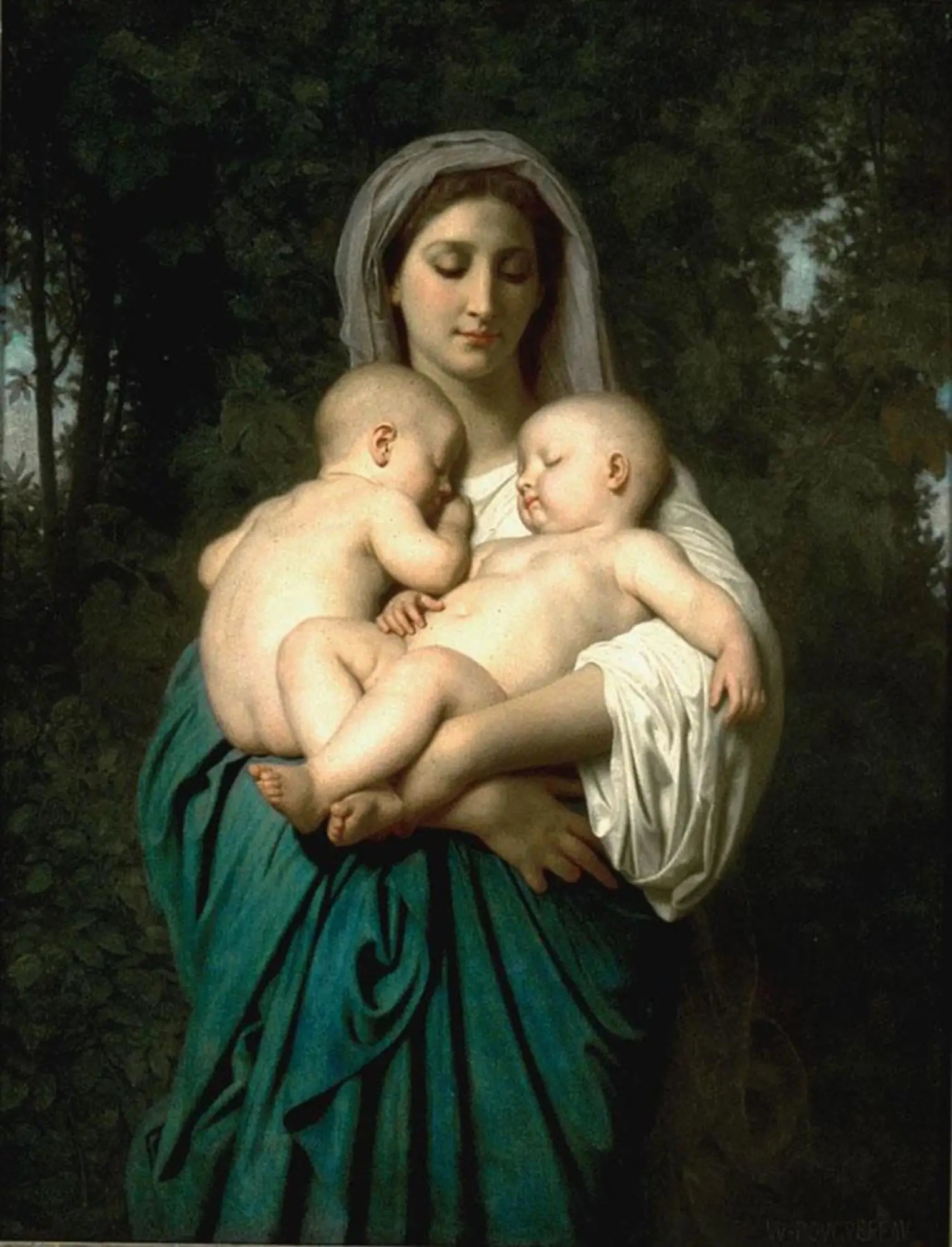 La Charité - Bouguereau image 1 reproduction réalisée par Alpha Reproduction