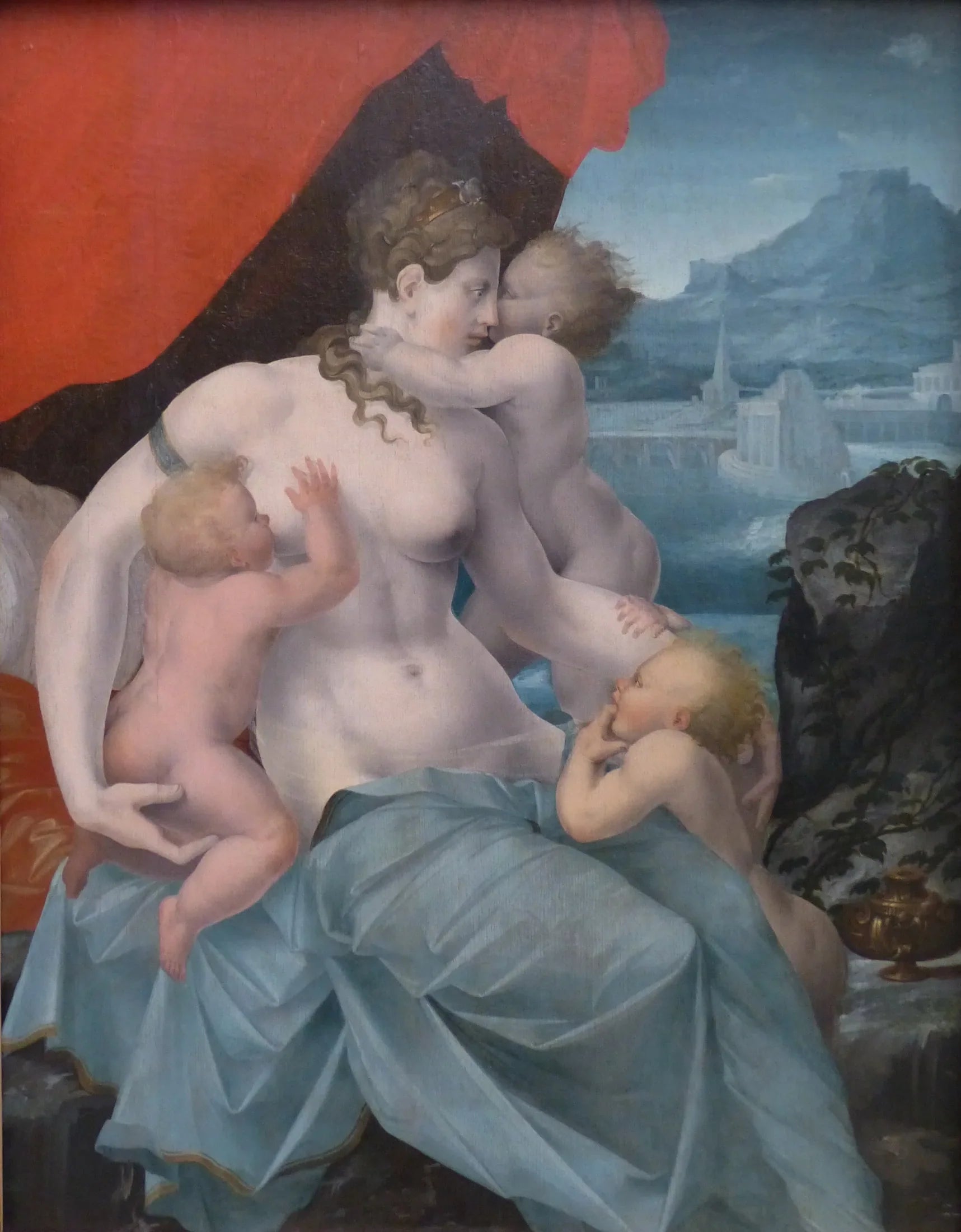La Charité - Jean Cousin l'Ancien image 1 reproduction d’œuvre d’art à l’huile