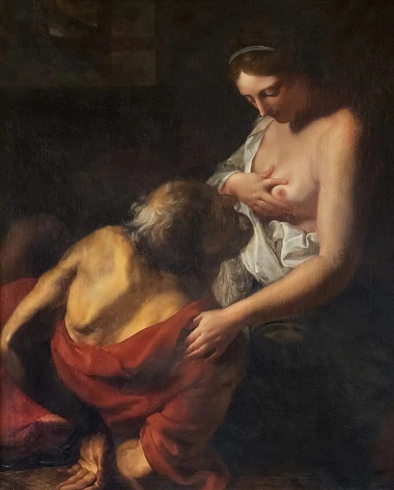La Charité romaine - Pierre Subleyras image 1 reproduction artisanale de tableau
