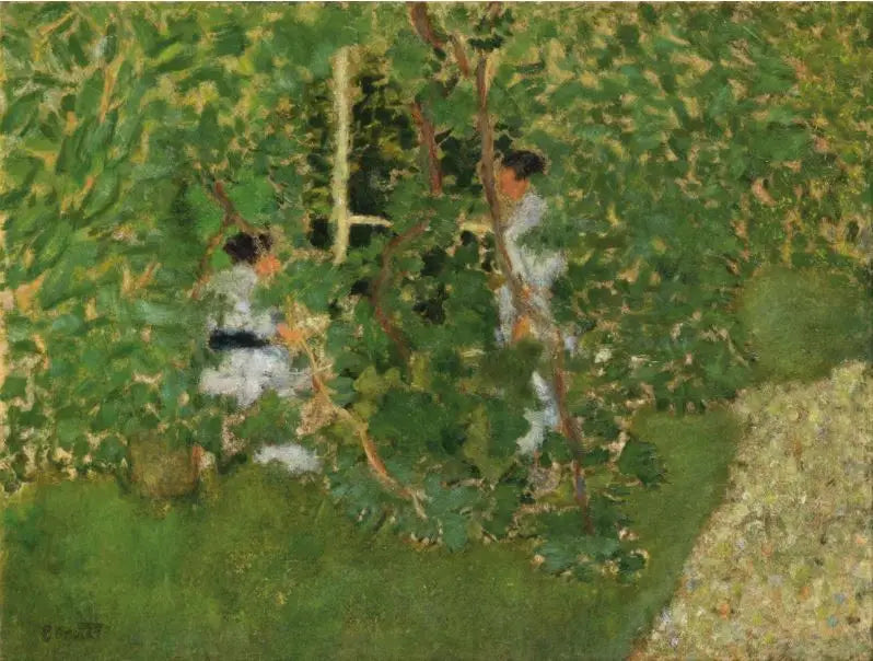La Charmille - Pierre Bonnard image 1 tableau peint à l’huile sur toile