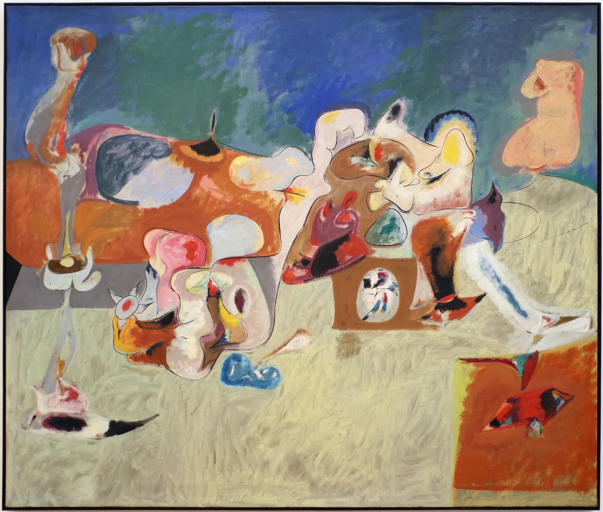 La charrue et la chanson - Arshile Gorky image 1 copie de tableau peinte à la main