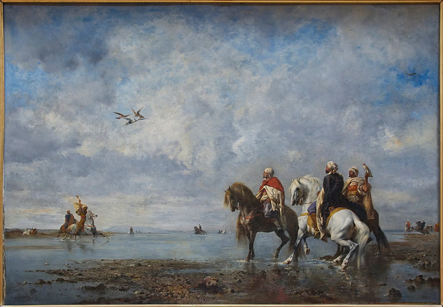 La Chasse au héron (Algérie) - Eugène Fromentin