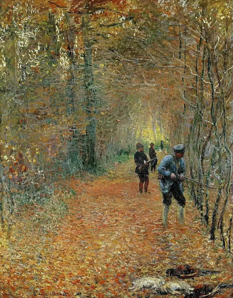 La chasse - Claude Monet