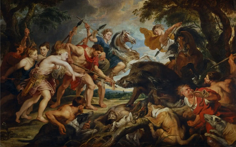 La chasse de Méléagre et d'Atalante - Peter Paul Rubens