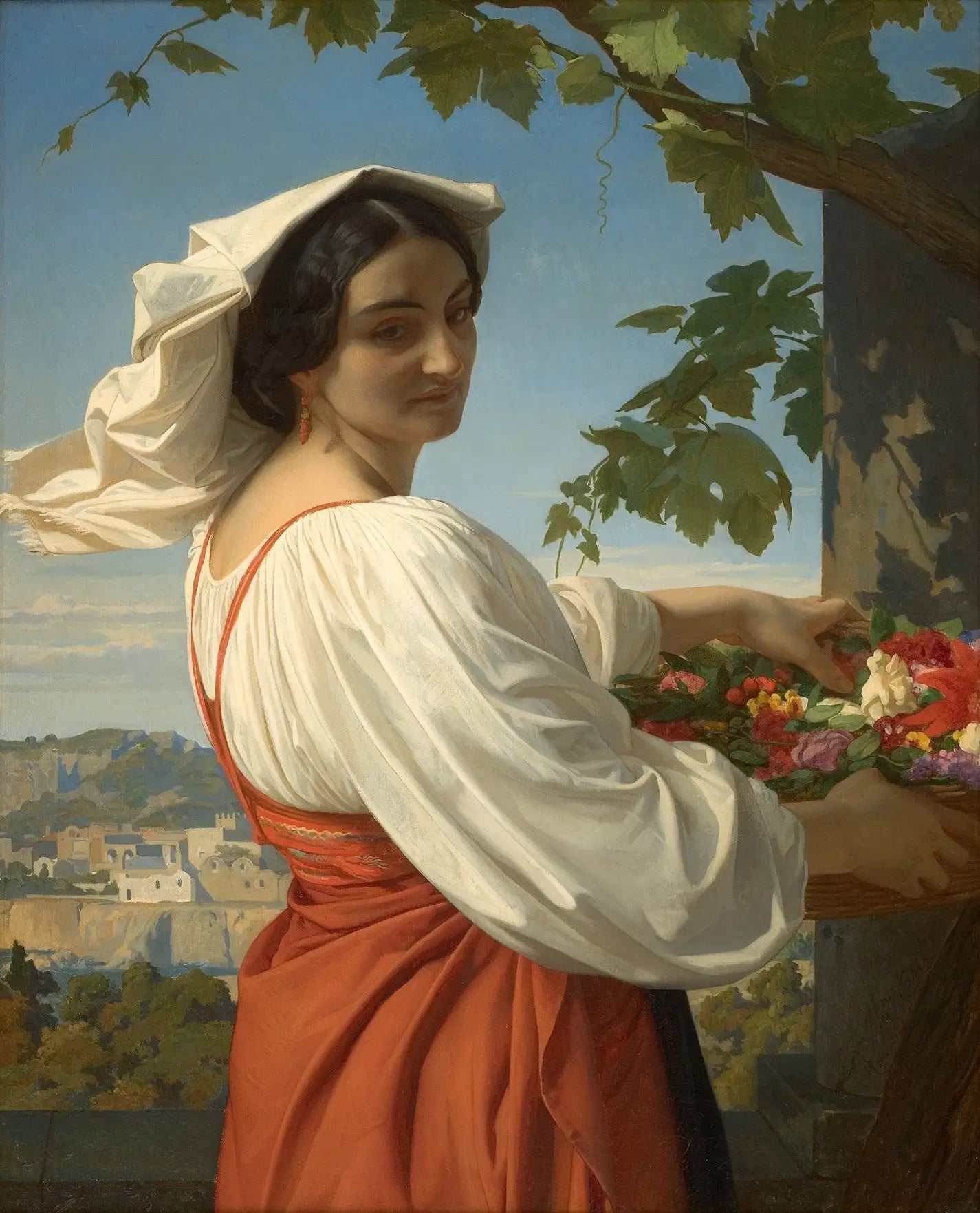 La Chiaruccia - Alexandre Cabanel image 1 tableau peint à l’huile sur toile