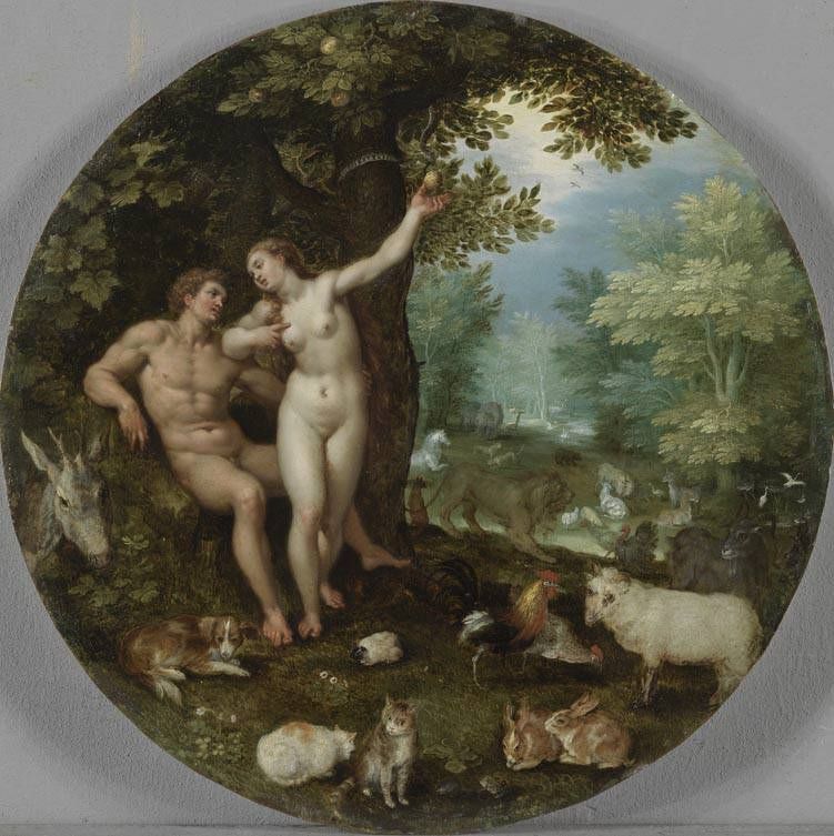 La chute de l'homme - Jan Brueghel l'Ancien image 1 reproduction réalisée par Alpha Reproduction