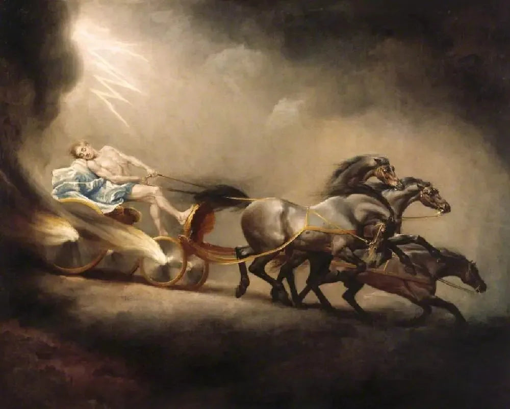 La chute de Phaéton - George Stubbs image 1 reproduction de peinture à l’huile