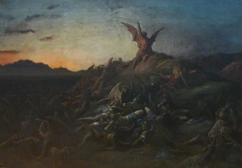 La Chute des anges rebelles - Gustave Doré