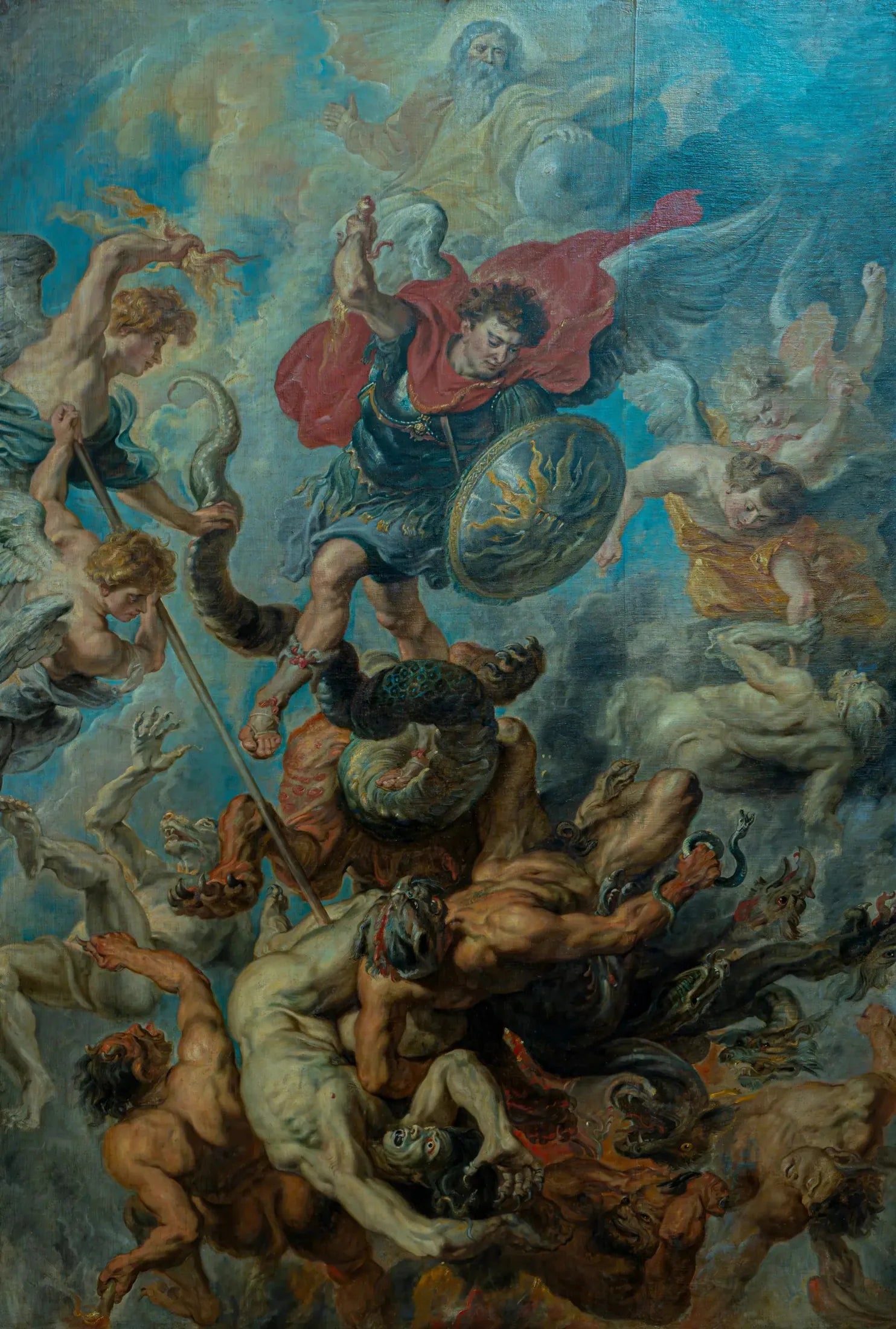 La chute des anges rebelles - Peter Paul Rubens image 1 reproduction réalisée par Alpha Reproduction