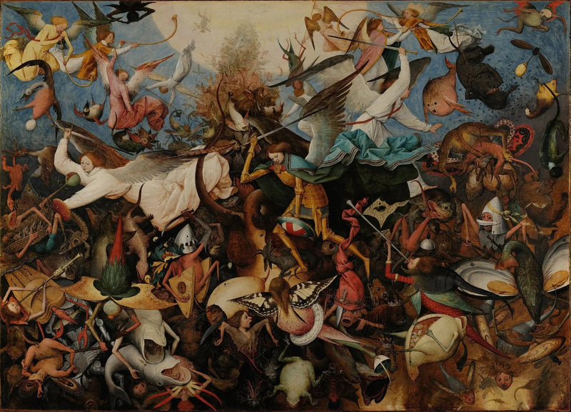 La Chute des anges rebelles - Pieter Brueghel the Elder