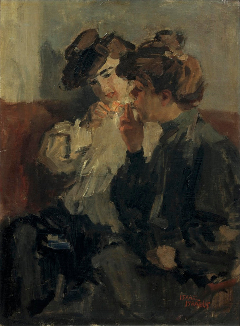La cigarette - Isaac Israëls