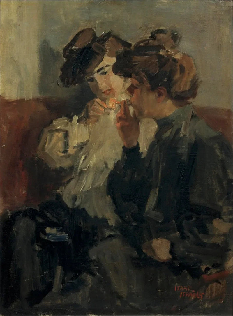 La cigarette - Isaac Israëls