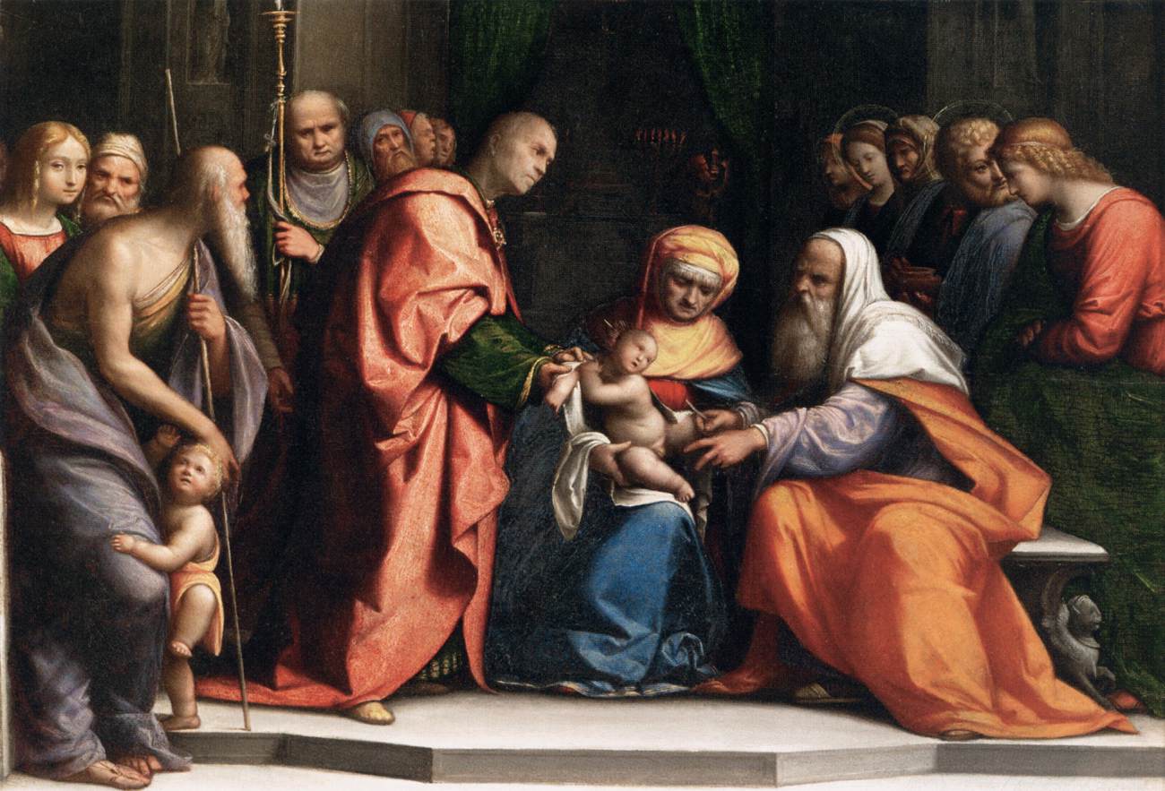 La circoncision - Benvenuto Tisi image 1 reproduction de peinture à l’huile