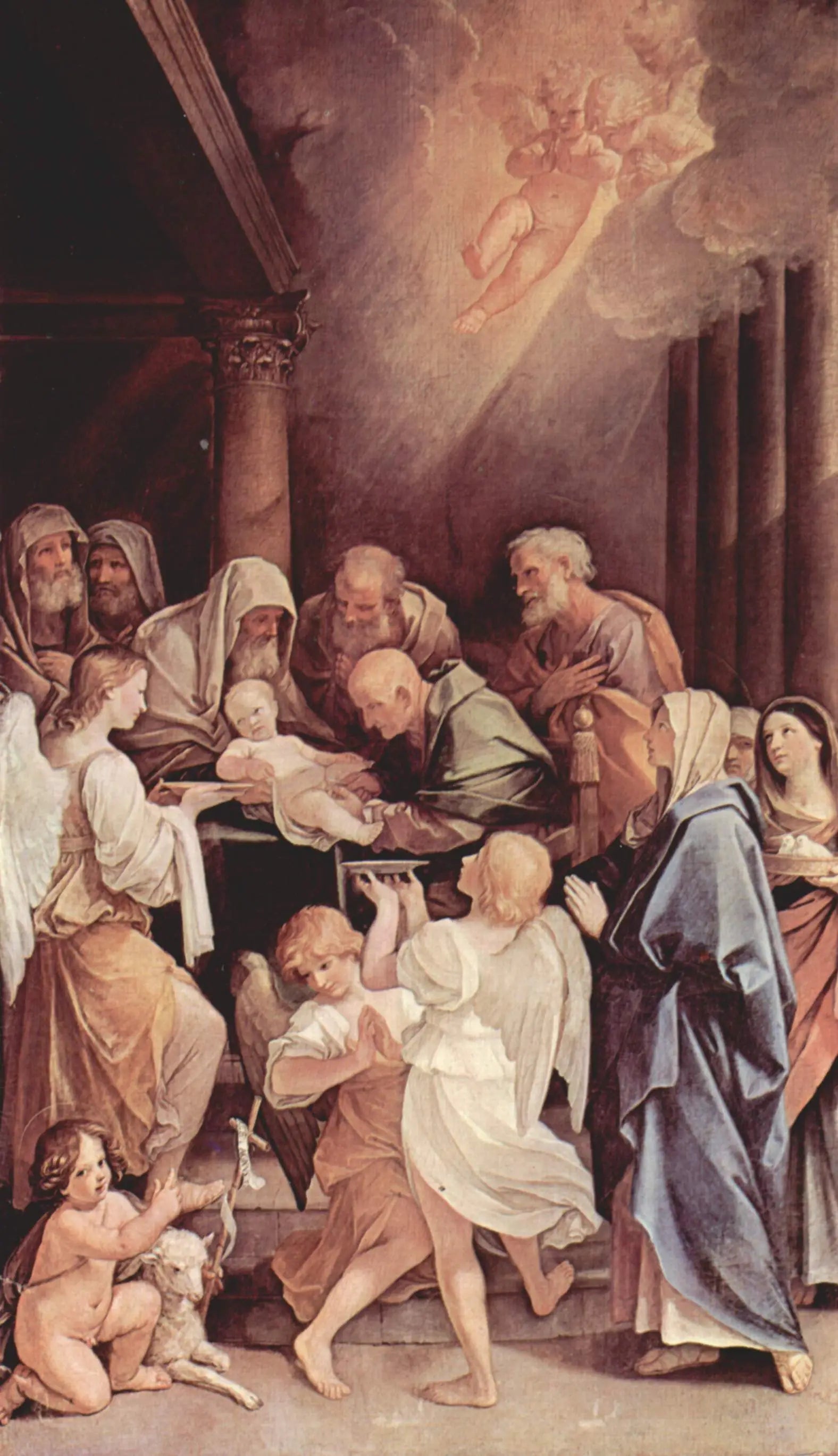 La circoncision du Christ - Guido Reni image 1 tableau peint à l’huile sur toile