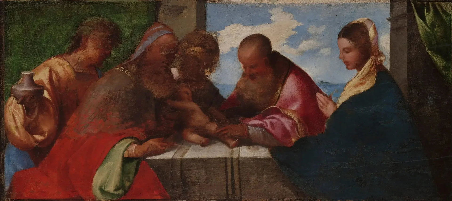 La circoncision du Christ - Titian image 1 reproduction d’œuvre d’art à l’huile