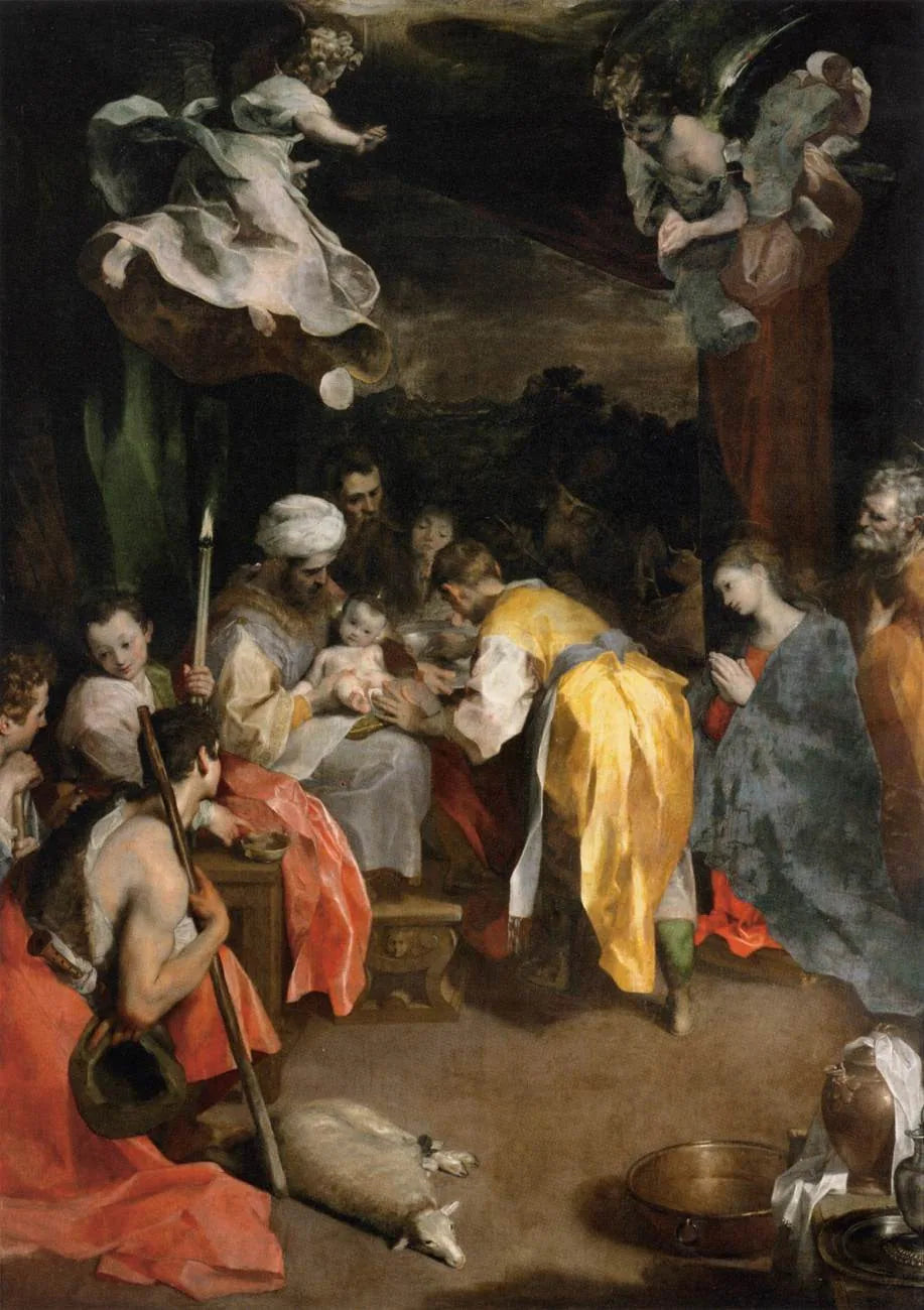 La circoncision - Federico Barroci image 1 reproduction artisanale de tableau