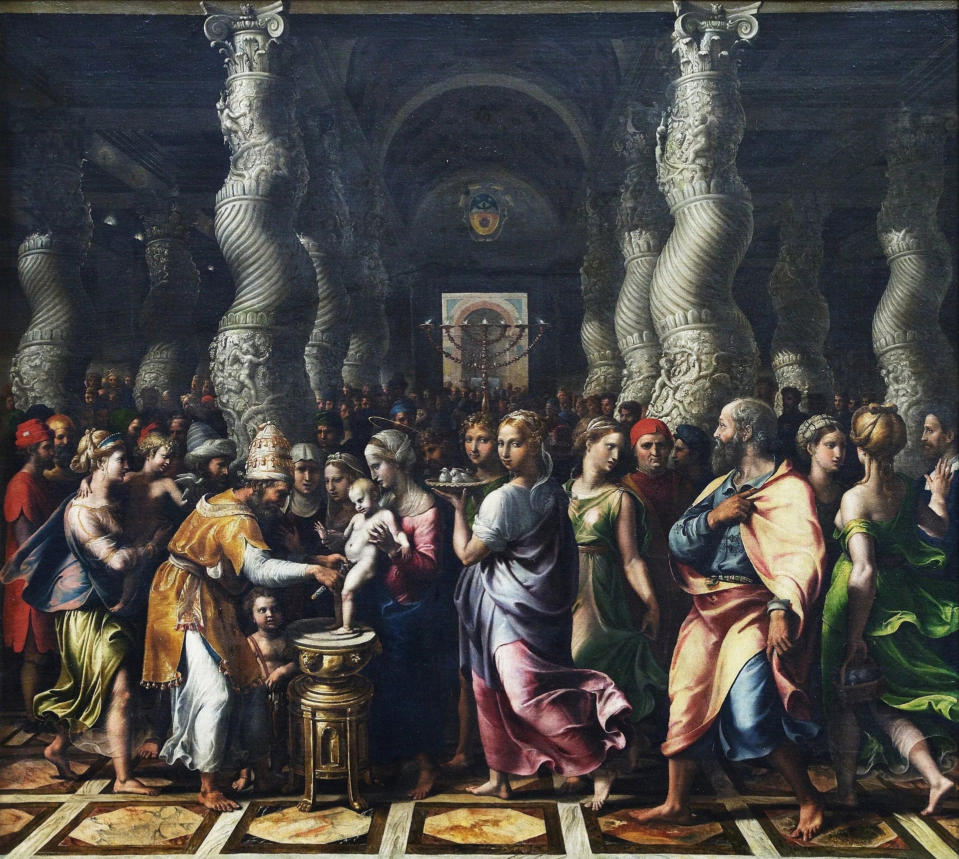 La circoncision - Giulio Romano image 1 reproduction réalisée par Alpha Reproduction