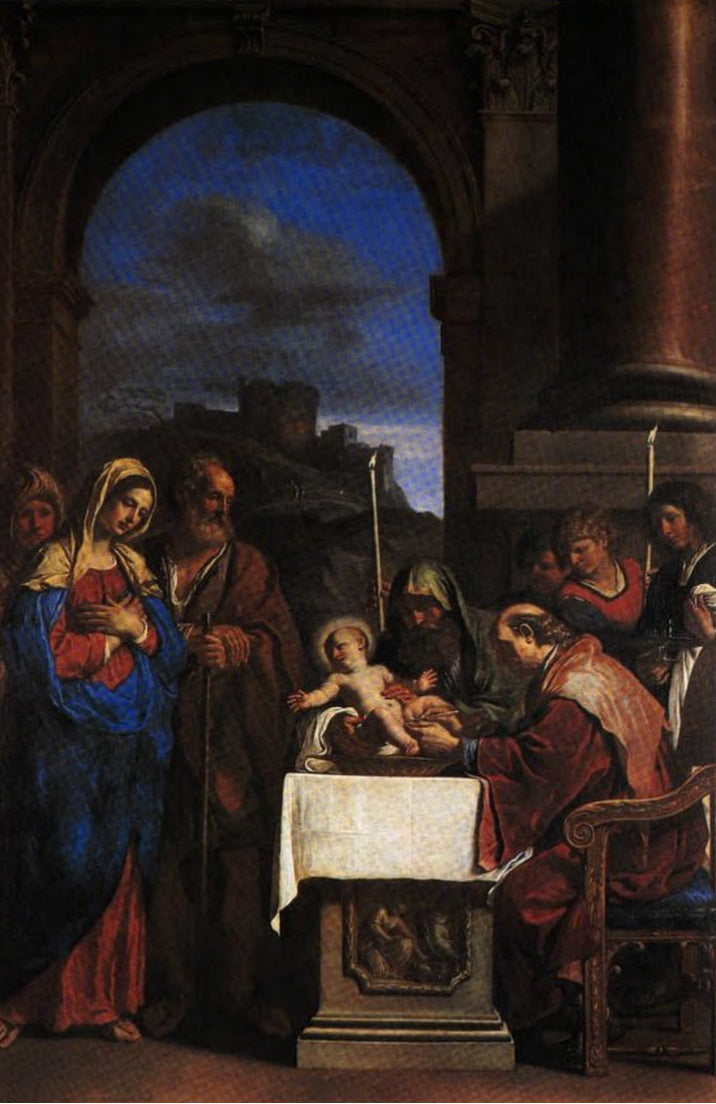 La Circoncision - Guercino image 1 reproduction réalisée par Alpha Reproduction