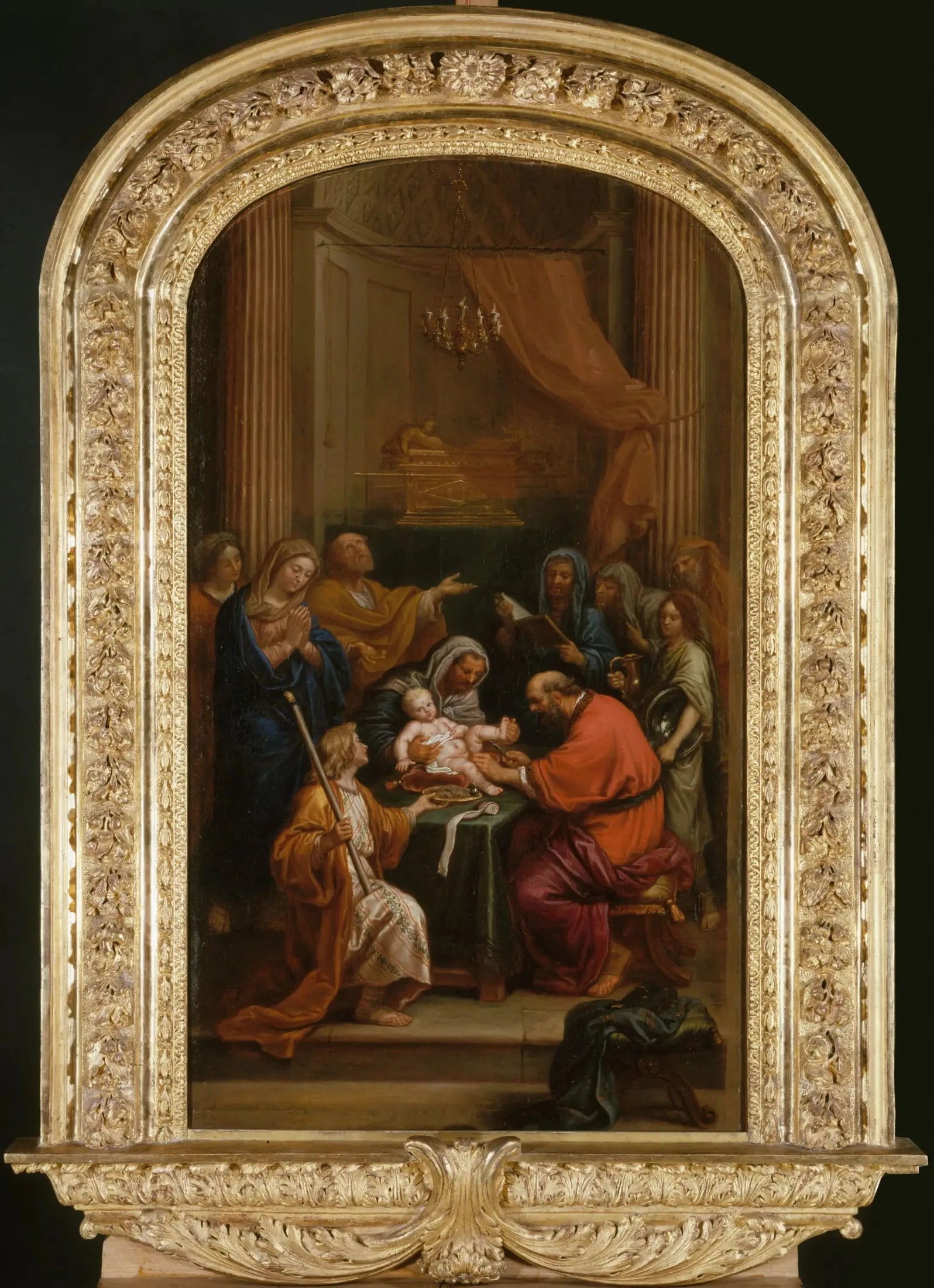La Circoncision - Pierre Mignard image 1 tableau peint à l’huile sur toile