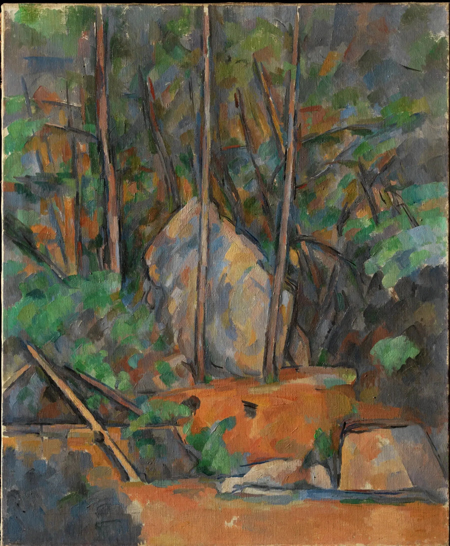 La Citerne dans le parc du Château Noir - Paul Cézanne