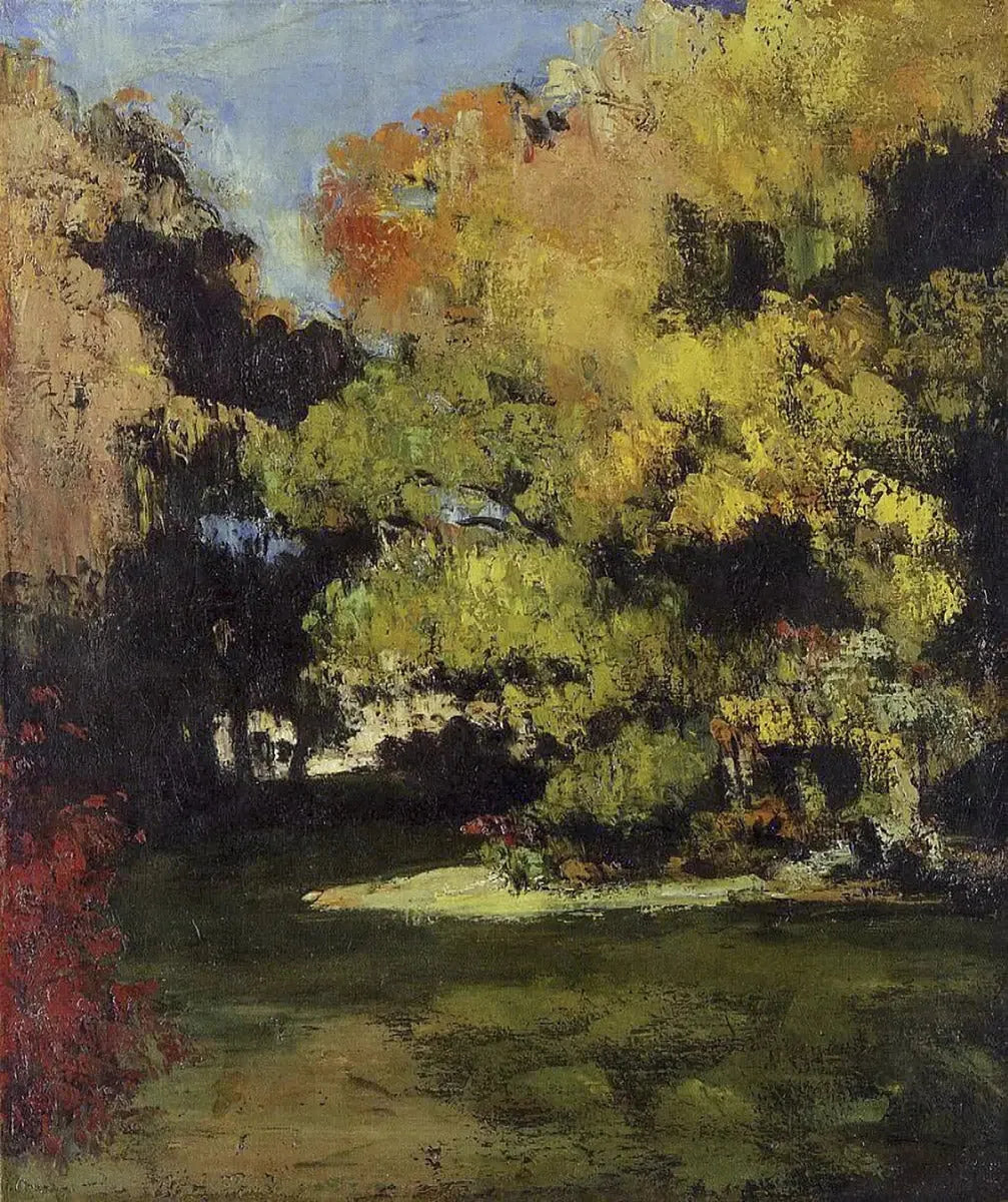 La Clairière - Paul Cézanne image 1 reproduction réalisée par Alpha Reproduction