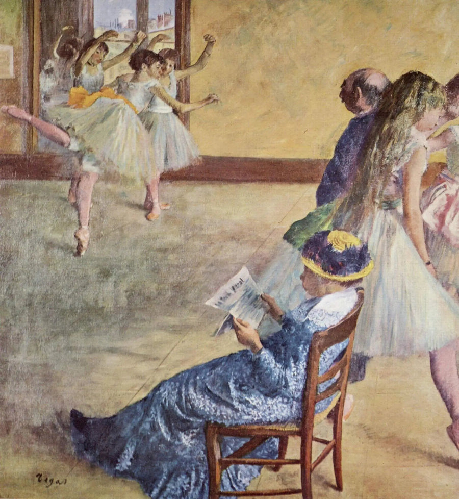 La classe de ballet - Edgar Degas