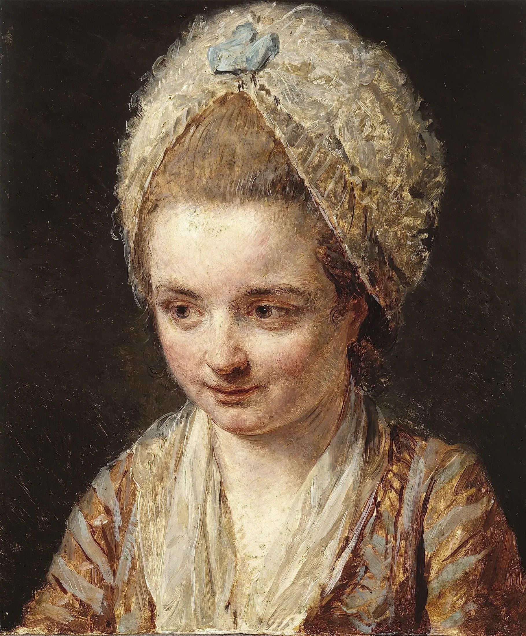 La Coiffe blanche - Nicolas-Bernard Lépicié image 1 reproduction réalisée par Alpha Reproduction