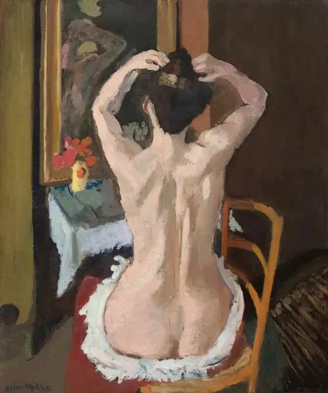 La Coiffure - Henri Matisse image 1 tableau peint à l’huile sur toile