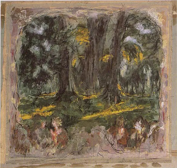 La Comédie - Édouard Vuillard image 1 copie peinte à la main à l’huile