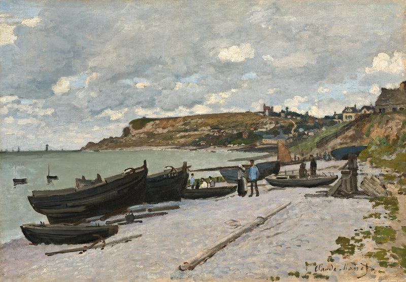 La commune de Saint-Martin - Claude Monet